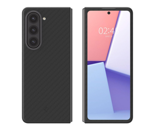 Spigen Airskin ”Pro” do Samsung Galaxy Z Fold 5 Black - 1346580 - zdjęcie 4